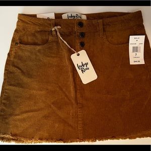 Indigo Rein corduroy skirt